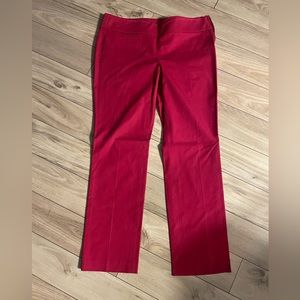 Loft red pants